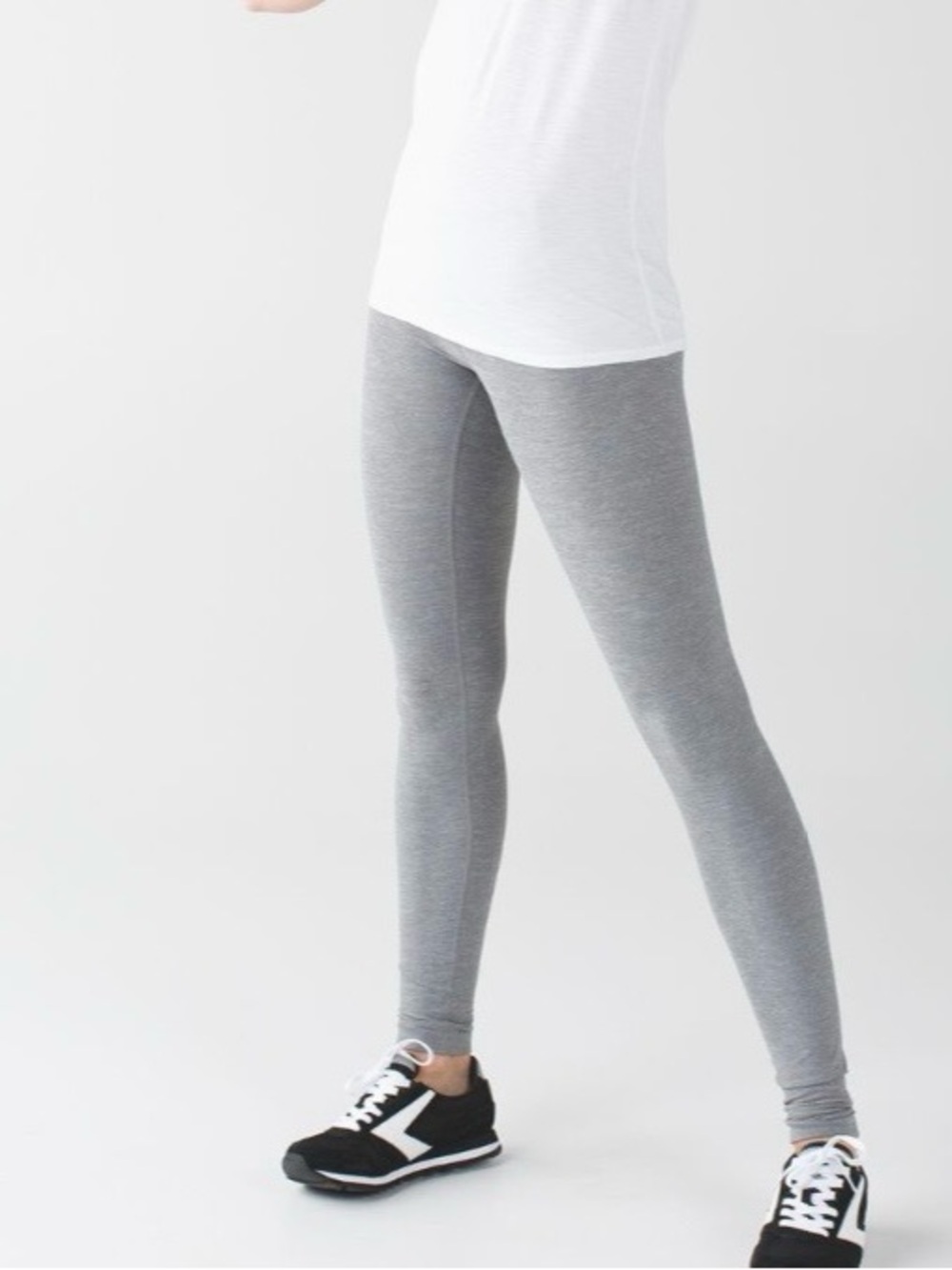 FINAL SALE Lululemon Wunder Under Low Rise Pant III Heathered Slate